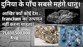 Most expensive and most Rarest Element on the Earth.#InWorld,#Rarest,#MosExpensiveElements