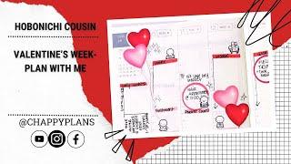 HOBONICHI COUSIN | PLAN WITH ME | LOVE WEEK PLANS 🩷