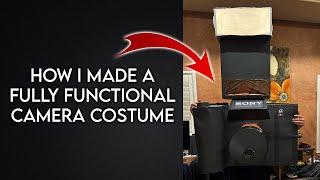 How I Made a Camera Costume That Works!