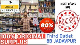 Surplus Brand | 3rd outlet Jadavpur store tour | Wholesale Retail | #multibrandhub #brand #fashion