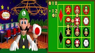 Super Mario 64 DS Gameplay Luigi Minigames