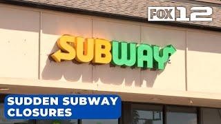 Local Subway employees blindsided by sudden closures, left without final paychecks