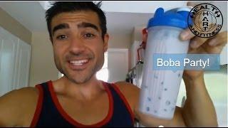 Protein Boba Quick Snack with Hart Health Fitness