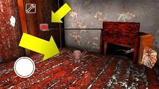 그래니의 펫 거미의 새로운 보금자리!? - New House In Granny's Spider?! (Version:1.6) || Granny Horror Game