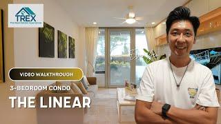 The Linear 3-Bedroom Condo Video Walkthrough - Eric Yeo