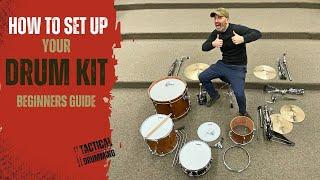 How To Set Up Your Drum Kit: Beginners Guide