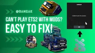 [FIX] How to Fix Modded Convoy Issues in ETS 2 – Join Even When Mods Are in Order