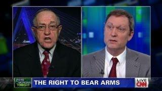 Alan Dershowitz vs John R. Lott, Jr.