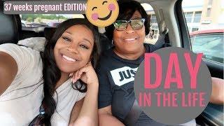 DAY IN THE LIFE | Spend the day with me VLOG | Now 38 weeks pregnant