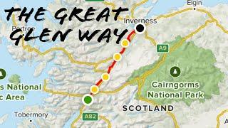 REAL LIFE walk through of the GREAT GLEN WAY / Scottish Highlands / 6 days - 12KG backpack