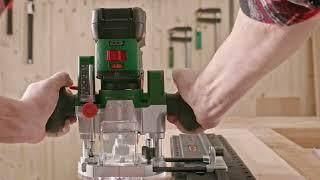 Bosch 2in1 18V cordless trim & plunge router