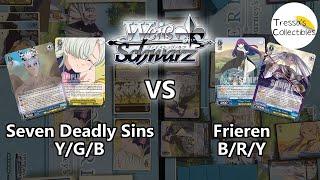 Seven Deadly Sins (Y/G/B) vs. Frieren (B/R/Y) [Weiss Schwarz]