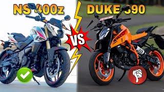 Pulsar NS 400  Duke 390 | Speed,Price, Milega And  Features  review ||