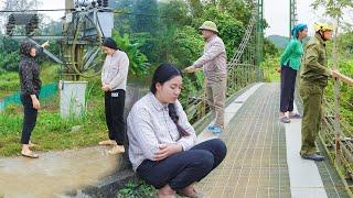 The mute bride and mother-in-law searched everywhere for her husband with the support of the police