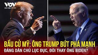 Bầu cử Mỹ 2024: Nội bộ Đảng Dân chủ lục đục, “đòi” thay ông Biden? Ông Trump bứt phá mạnh