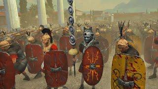 ROME Under Siege! Carthage Invades - 3v3 Rome 2 Siege Battle