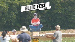 Nicholas Rehm's Giant Spinning Helicopter Wing Drone Airplane Thing at FLITE FEST 2024