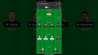 Borussia monchangabdech vs Brussels Dortmund dream 11 team head to head Bundesliga