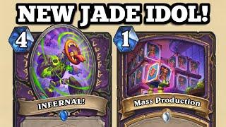 WTF is this DEMON? Set your OWN HEALTH to 15! Jade Idol that SELF DAMAGES?