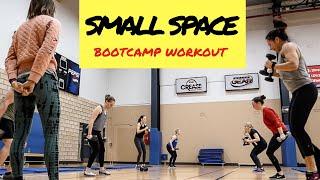 SMALL SPACE Full Bootcamp Workout!!! Trainers Guide #64