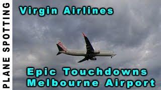 Virgin Airlines Plane Spotting Melbourne Airport