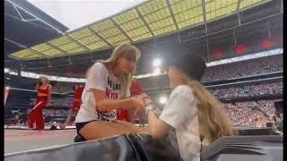 Taylor Swift surprises one fan (& interview) and another report (6) (UK/(Global)) 26/June/2024