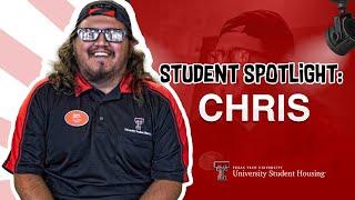 University Student Housing Spotlight: Chris Santos