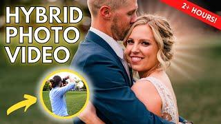 2+ Hour Behind the Scenes At A Wedding - What it's Like Doing Hybrid Photo + Video