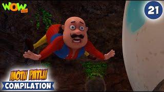 Motu Patlu Season 13 - Compilation 21 | Motu Patlu New | Cartoons For Kids | #spot