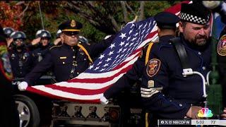 More than 2,000 attend funeral for Terrell police officer killed in the line of duty | NBCDFW