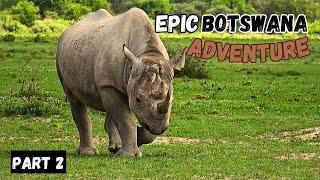 Black Rhino! - Botswana Part 2