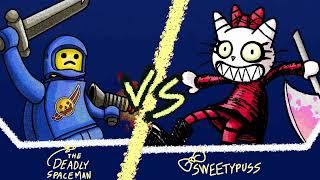 PARALYZED THOUGHTS : WR2-M4 : THE DEADLY SPACEMAN VS SWEETYPUSS