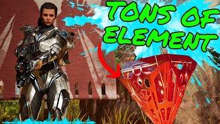 The BEST WAY to Get LOADS of ELEMENT in Ark Survival Ascended!!! ASA Element Guide