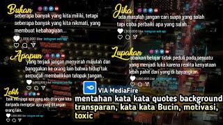 Bagi Bagi Mentahan Gambar kata kata Quotes Baground Transparan |Free download