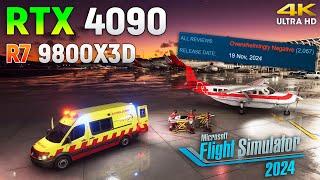 Microsoft Flight Simulator 2024 : RTX 4090 24GB - Worst Game of the Year...