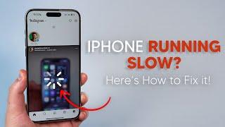 iPhone Running Slow?! Here's How to Fix It!