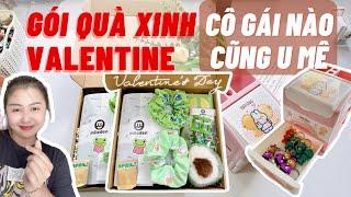 Gói QUÀ VALENTINE mà Bạn gái nào cũng MÊ ĐẮM MÊ ĐUỐI, U MÊ luôn nha #valentinesday  #goiqua #shorts