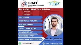 SCAT - IRIS - 1st Class - Income Tax - FBR