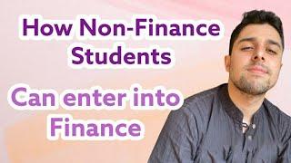 How to break into finance without a finance degree