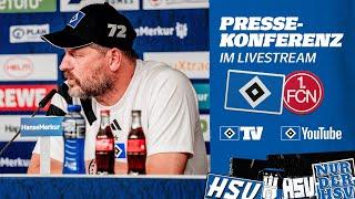 RE-LIVE: PRESSEKONFERENZ MIT STEFFEN BAUMGART I HSV vs. 1. FC Nürnberg I 11. Spieltag