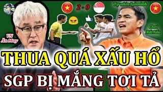 Singapo Tố ĐTVN Ăn May Do Trọng Tài, Kiatisak Tức Giận Mắng Lớn, Trọng Tài Có Thể Bị Treo Còi V.Viễn