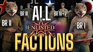 ENLISTED BUT I PLAY AS ALL TIERS AND ALL FACTIONS! (Enlisted Gameplay)