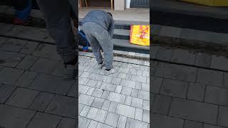 Демонтаж брусчатки #питер #демонтаж #construction #ремонт #стройка #work #shortsyoutube