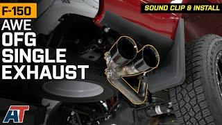 2021-2025 3.5L EcoBoost F-150 AWE 0FG Single Exhaust System Review & Sound Clip