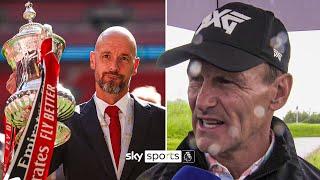 "It's not good enough for Man United" | Sheringham's thoughts on ten Hag's future