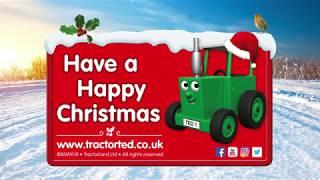 Tractor Ted visits Mendip Christmas Tree Farm