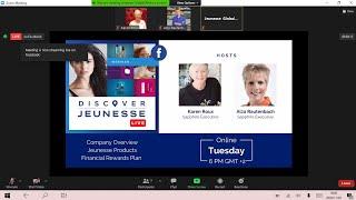 Karen Roux & Alza Rautenbach present Facebook Live Discover Jeunesse™ at Jeunesse Global Africa 2020