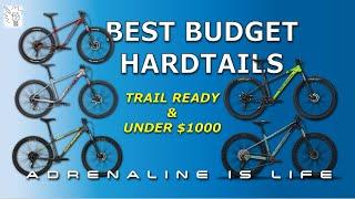 Best Budget Hardtail Mountain Bike | 5 Budget Friendly MTBs under $1000 | Buyers Guide 2022 2023