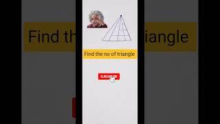 Math triangle  counting #youtubeshorts #viral #ytshorts #trending #mathshorts #tringle