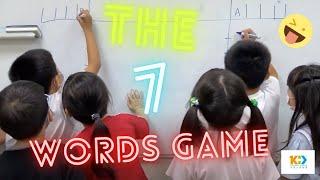 "The 7 Words Game" English classroom game! KD Education Institute